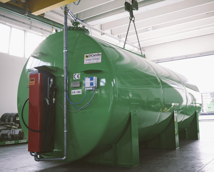 Dupla Fal Föld Feletti Üzemanyagtartályok 30000 Literes